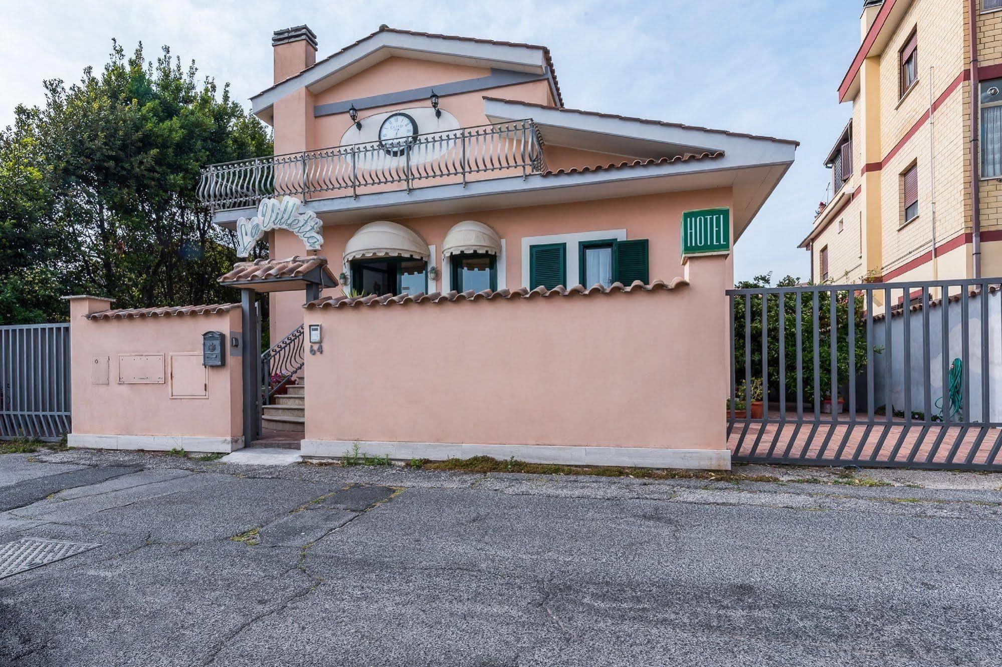 Hotel La Villetta Фиумичино Екстериор снимка